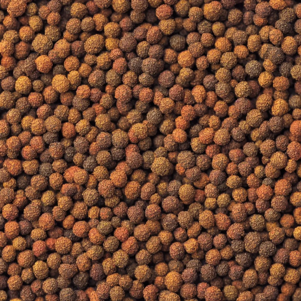 Image similar to close-up view of pepper spice on top of a wooden table, 8k, high detail, photorealistic, proper shading