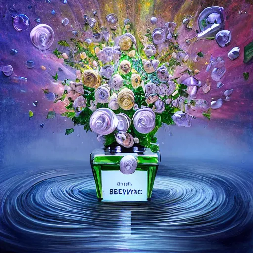 Prompt: an extremely high quality hd surrealism painting of a 3d slow-shutter speed photo of the lost fragrance of time by the victorious essence of beethovens 7th symphony, 4k, high quality, ultra realistic, painting, vivid reflective impasto brushstrokes, geometric forms, highly detailed symmetry, the fifth series