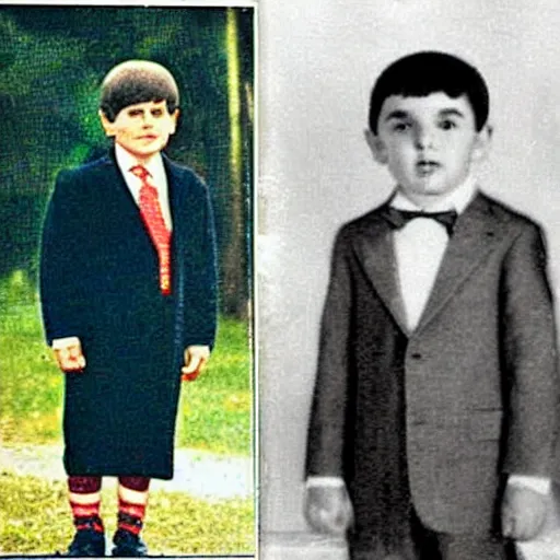 Prompt: president saakashvili's childhood