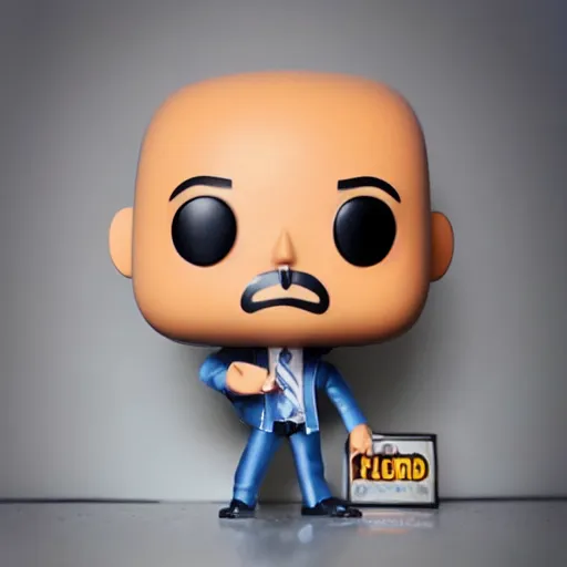 Image similar to “ very very intricate photorealistic photo of a jeff bezos funko pop, detailed studio lighting, award - winning crisp details ”