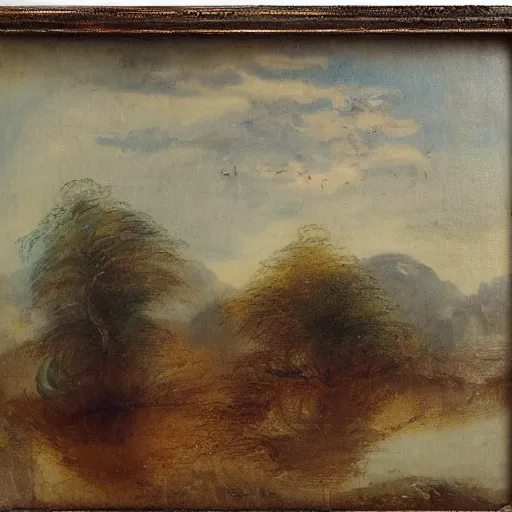 Image similar to “Quanzhou landscape painting, oil on canvas by Turner, 8k”