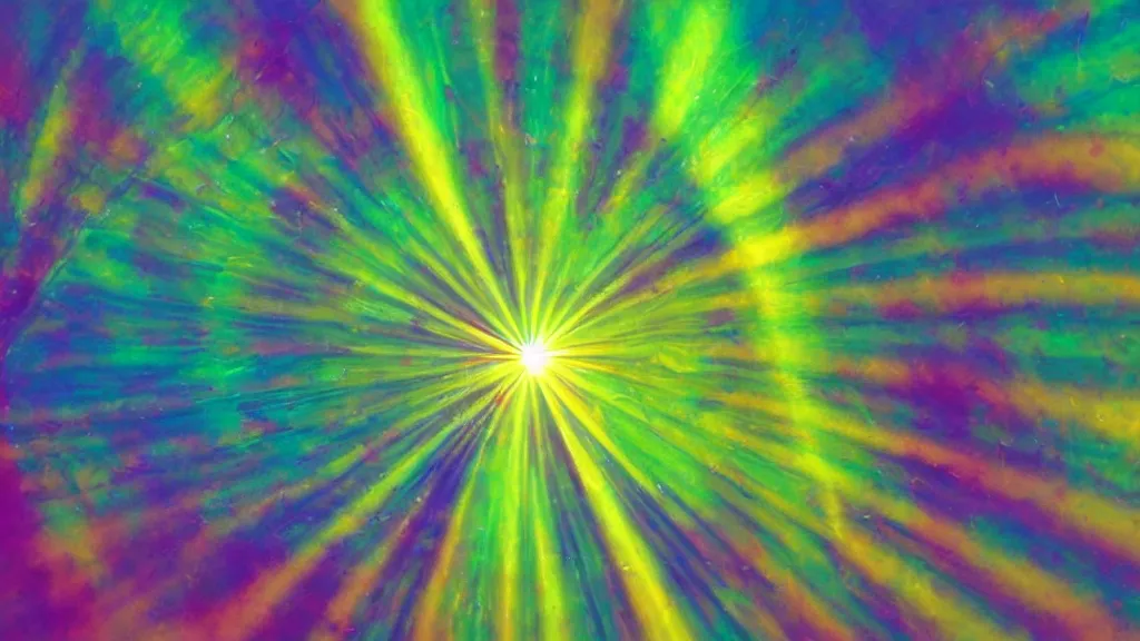 Image similar to psychedelic watery sunbeam