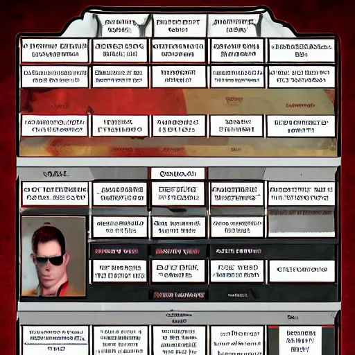 Image similar to D&D alignment chart for Albert Wesker