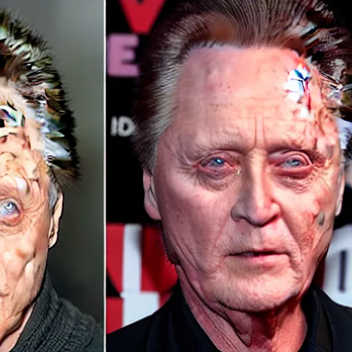 Image similar to photo of the lovechild of christopher walken and martin sheen