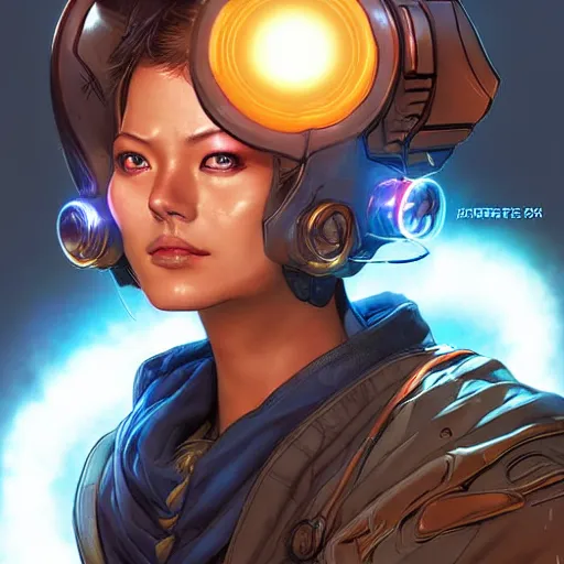Image similar to A sorcerer wielding a futuristic blast cannon Apex Legends character digital illustration portrait gorgeous lighting, wide angle action dynamic portrait, perspective shot, art by artgerm and Shintaro Kago-H 640