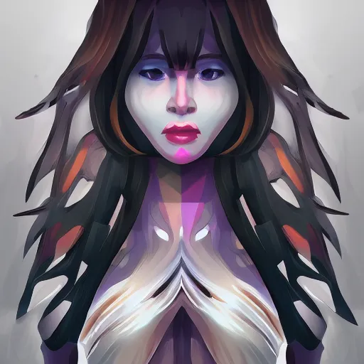 Image similar to the most original and beautiful profile picture on discord, symetrical, 4 k, beautiful gorgeous digital art, trending on artstation