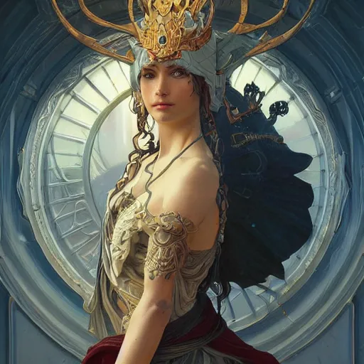 Prompt: mega logo symbol, western, d & d, fantasy, intricate, elegant, highly detailed, digital painting, artstation, concept art, matte, sharp focus, illustration, art by artgerm and greg rutkowski and alphonse mucha