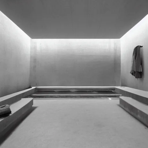 Image similar to a spa designed by le Corbusier