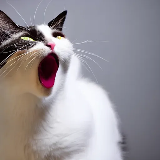 Image similar to cat singing photographed