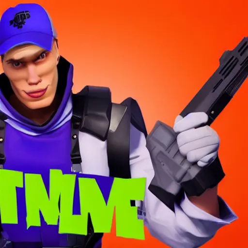 Prompt: Jerma985 in fortnite