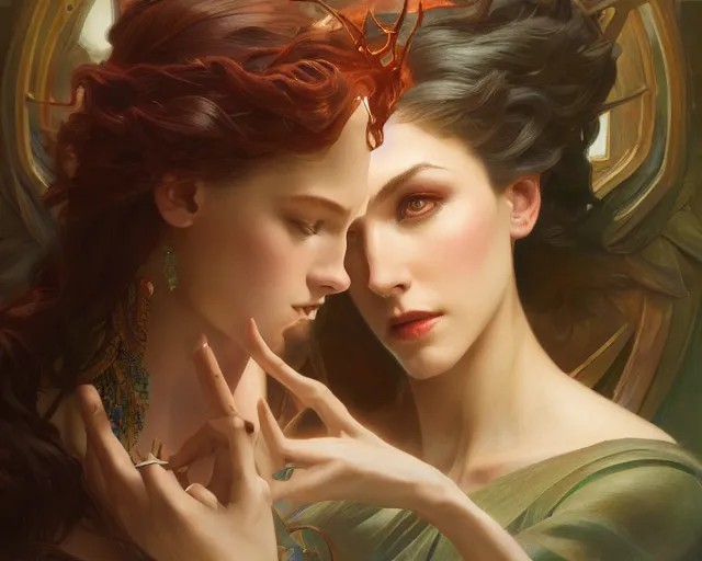 Image similar to photography of edward steichen, deep focus, d & d, fantasy, intricate, elegant, highly detailed, digital painting, artstation, concept art, matte, sharp focus, illustration, hearthstone, art by artgerm and greg rutkowski and alphonse mucha