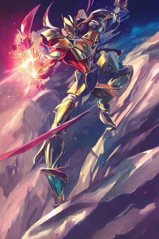 Image similar to 3 d 2 0 2 2 knights of the zodiac saint seiya battle for sanctuary hero suit armor comics mask minimalist, behance hd by jesper ejsing, by rhads, makoto shinkai and lois van baarle, ilya kuvshinov, rossdraws global illumination