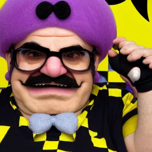 Image similar to wario as a real person