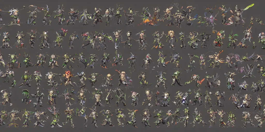 ArtStation - Moxo Sprite Sheet