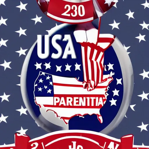 Prompt: usa 3 rd party political mascot,