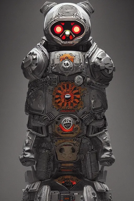 Prompt: symmetrical!! a matryoshka power suit, apex legends, in the style of frank frazetta, dramatic lighting and fog, artstation, unreal engine, keyshot