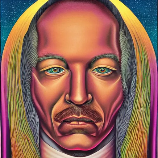 Image similar to portrait of charles 4 th by alex grey