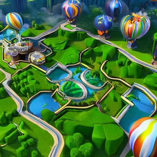 Image similar to bloons tower defense monkey 3 d ray tracing render, intricate, 8 k