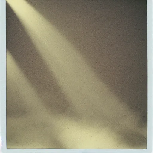 Prompt: sunbeams dust powder polaroid