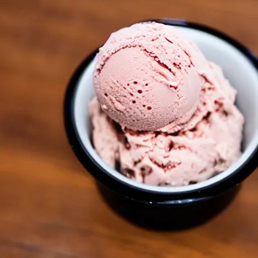 Image similar to flesh flavored ice cream