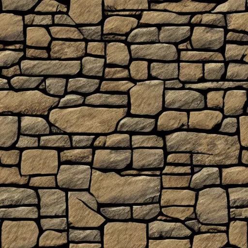 Image similar to stone wall texture, fantasy art style, matte painting, 2 d texture