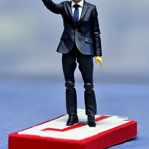 Image similar to emmanuel macron action figure