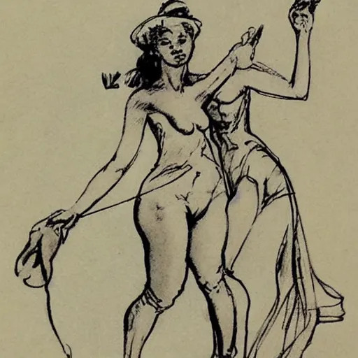 Image similar to “by Heinrich kley”