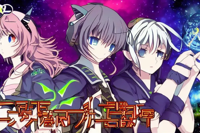 Image similar to scifi fantasy anime pc - 9 8 visual novel gameplay