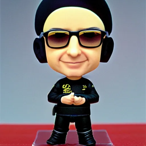 Image similar to joe satriani as nendoroid, kodak film