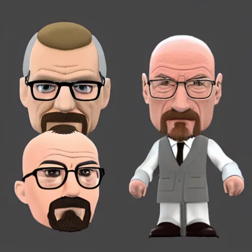 Image similar to Walter White as a Mii