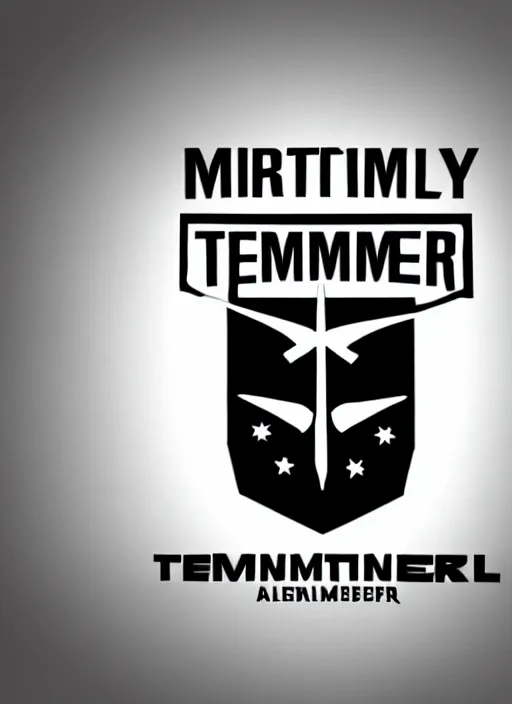 Image similar to logo for a company that produces military terminators