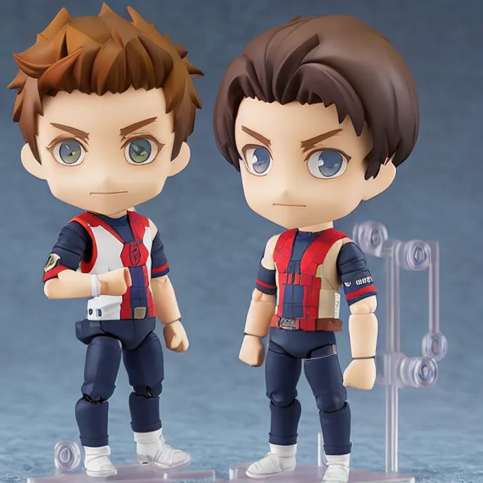 Image similar to tom holland, an anime nendoroid of tom holland, figurine, detailed product photo