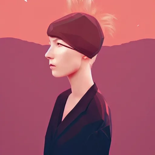 Image similar to portrait beautiful futuristic girl, australian outback, gum trees, digital art, pop art by hsiao - ron cheng