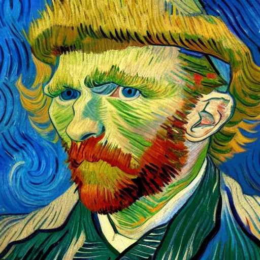 Image similar to high quality high detail painting by vincent van gogh, hd, rapper, photorealistic lighting