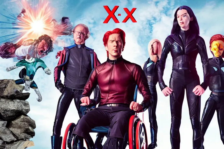 Image similar to The X-Men a live action film by Wes Anderson, 2022