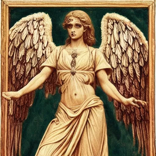 Prompt: actual depiction of angels unreal 8k + greco-roman art, Extremely detailed and intricate art + occult propaganda + dread, fear + symmetry