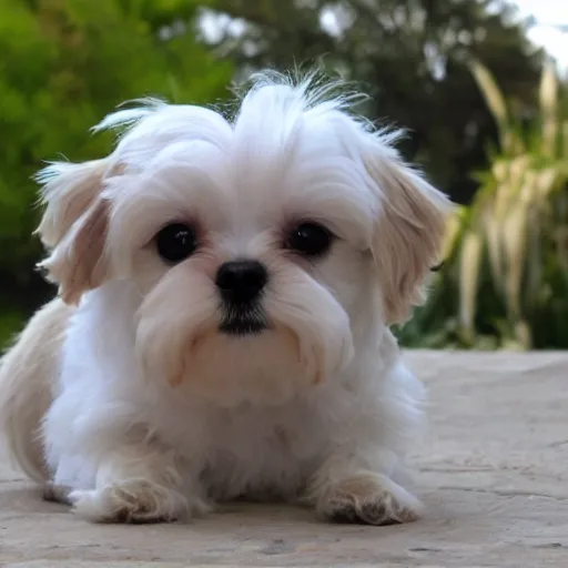 Prompt: maltese terrier, photo