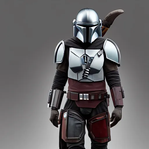 Image similar to grogu from the mandalorian, portrait, realistic, high definition, very detailed, extremely high detail, photo realistic, symmetrical, unreal engine 5