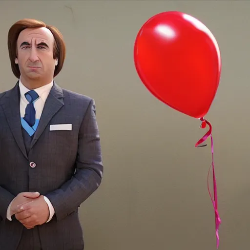 Image similar to saul goodman balloon