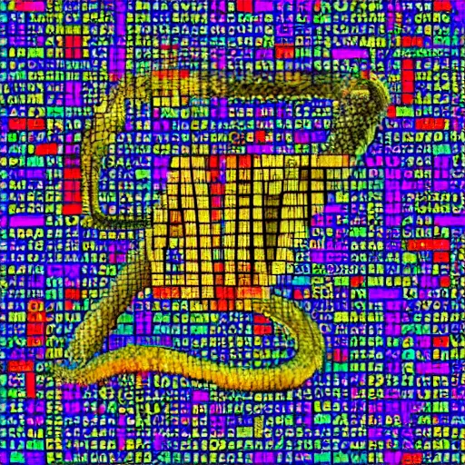 Prompt: Python code written using alphabet soup. 8k photograph. Hyperrealistic
