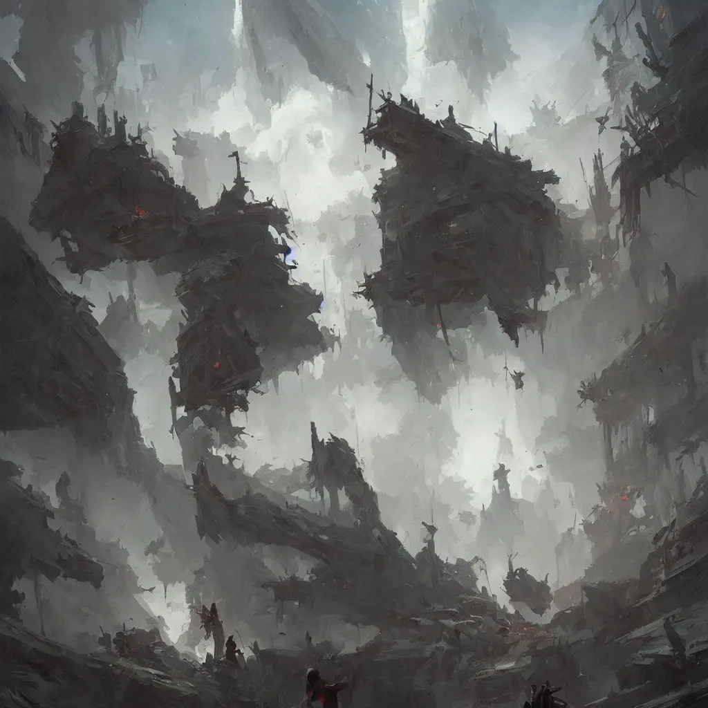 Image similar to overdetailed art, by greg rutkowski