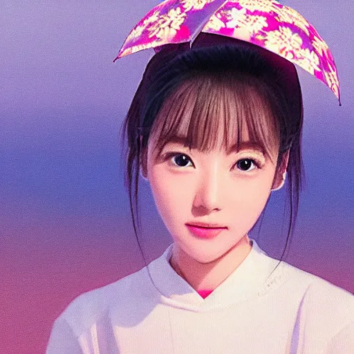 Prompt: 1990s, perfect, dynamic, epic, cinematic 8K HD movie shot of semi-close-up japanese beautiful cute young J-Pop idol actress girl face, she express joy and posing. By a Chinese movie director. Motion, VFX, Inspirational arthouse, at Behance, with Instagram filters, Photoshop, Adobe Lightroom, Adobe After Effects, taken with polaroid kodak portra