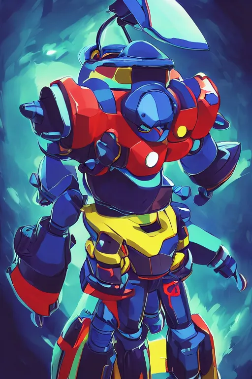 Image similar to robot ninja mask helmet megaman x zero rockman 2 0 2 2 switch game boss legacy collection fanart artsation, art gta 5 comics, behance hd by jesper ejsing, by rhads, makoto shinkai and lois van baarle, ilya kuvshinov, rossdraws global illumination ray tracing