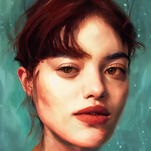 Image similar to euphoria season 3, oil painting, ultradetailed, artstation, ultradetailed, digital painting, ultradetailed