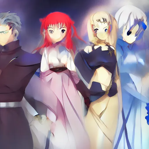 Image similar to fate / stay night, ufotable art style