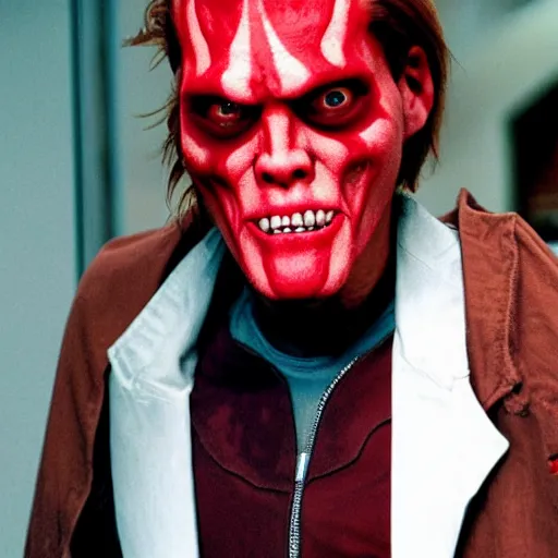 Prompt: Jim Carrey as Cletus Kasady