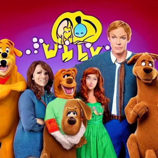 Prompt: Picture of Scooby Doo live action movie