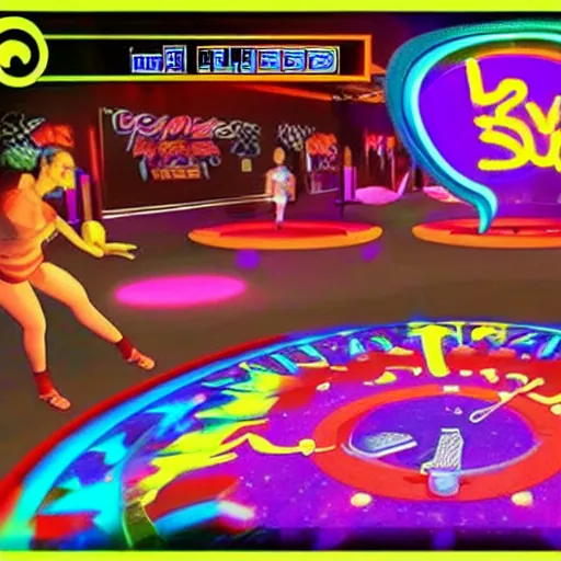 Image similar to Bust A Groove - the most realistic dance game ever created for the funked-up PlayStation generation