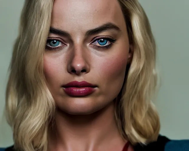 Prompt: a mix of margot robbie and scarlet johansson, hyper realistic face, beautiful eyes, cinematic, long shot, hyper detailed, 8 5 mm photograph, 8 k resolution, film still, sharp lens, wide lens