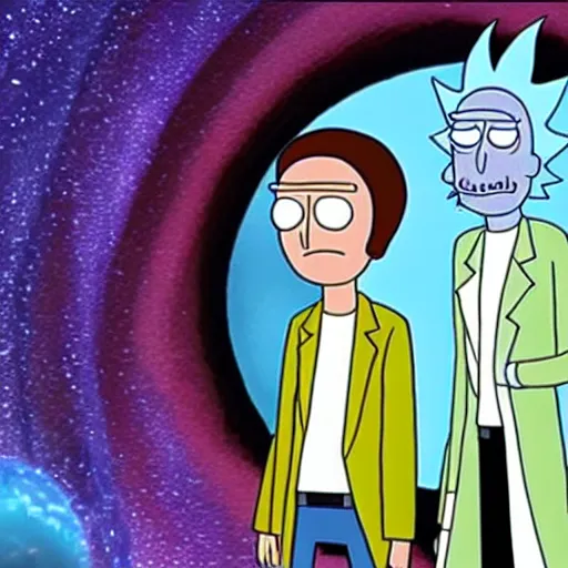 Prompt: rick and morty